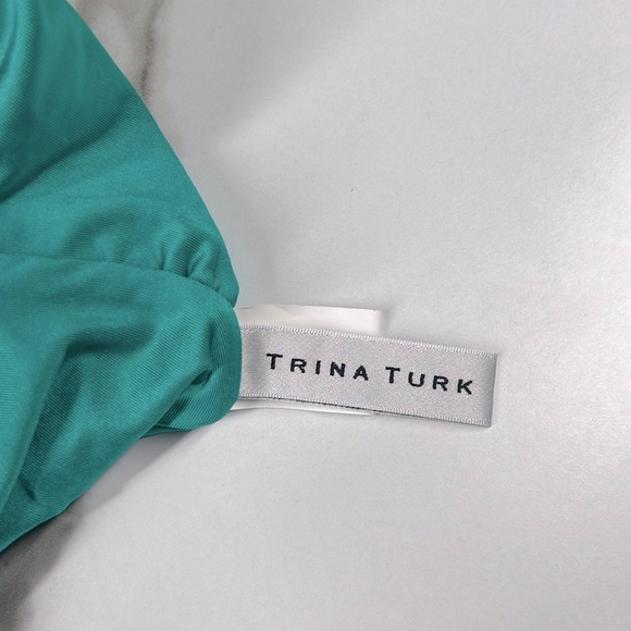 TRINA TURK Gemini Ruffle One-Piece Swimsuit ~ US  Size 6 - Picture 7 of 13